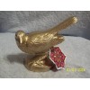 Gold Bird Decorative Figurine New No Box Made In India