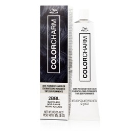 COLORCHARM Demi Permanent Hair Color | 2BBL Blue Black | Gloss, Refresh & Tone | 2 Fl Oz
