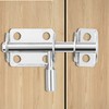 Stainless Steel Bathroom/Changing Room Privacy Door Latch Lock Latch 5ea