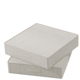 AOFEITE Outdoor Olefin Chair Cushions 22"x22"x5" Set of 2 Waterproof Patio Seat Cushions for Patio Furniture with 4-Level Color Fastness Sofa Pads with Handle DIY Straps for Yard Garden, Light Beige