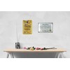 Ontrada Tin Sign 20 x 30 cm Domed Waldorf Statler