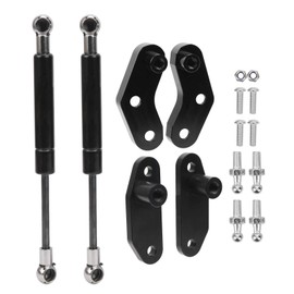 Kit de Abridor de Puerta, Ajuste de Hierro para CanAm Maverick X3 Can Am Maverick Negro Anodizado X3 Puerta 20172020 Parte Delantera Trasera