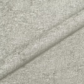 Plankroad Warm Gray Modern Abstract Chenille Upholstery Fabric 52"