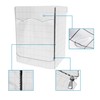 AlaSou Waterproof cover for washing machine for outdoor use, waterproof,
