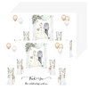 50 Pcs Wedding Paper Placemats, 16 x 11 Inches Disposable