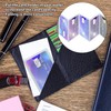 DEEZOMO Plastic Wallet Insert for Credit Card Set of 2,