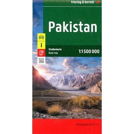 Pakistan Road Map 1:1,500,000 scale