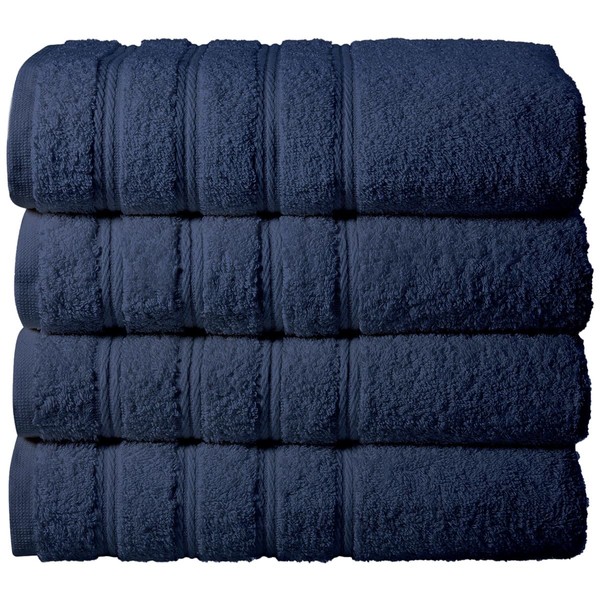 Briarwood Home® Medley Bath Towels 4-Pack – 30”x54”, 100% Cotton,