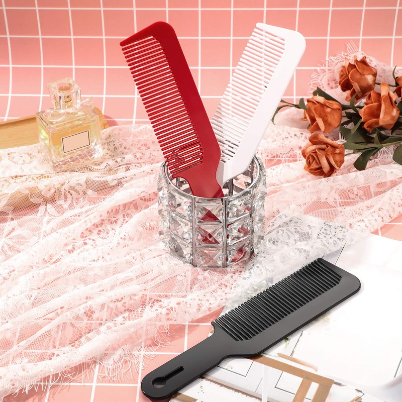 3 Packs Barber Comb Clipper Comb Flat Top Clipper Comb