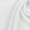 Stretch Cotton Terry Towelling Fabric Material - White, Sample