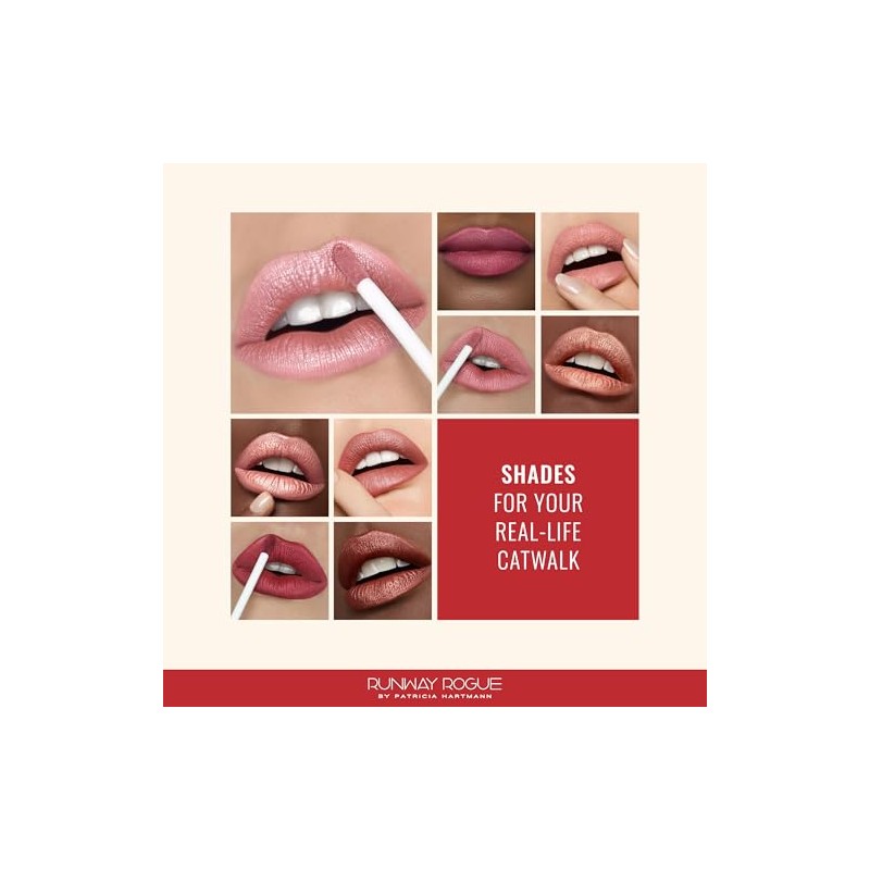 Runway Rogue Barra De Labios Líquida Silk Glam, Barra De