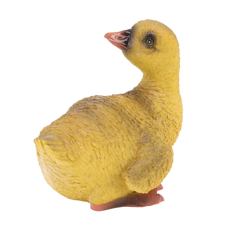 Duck Ornament Resin Weather Resistant Cute Vivid Expression Duck Statues