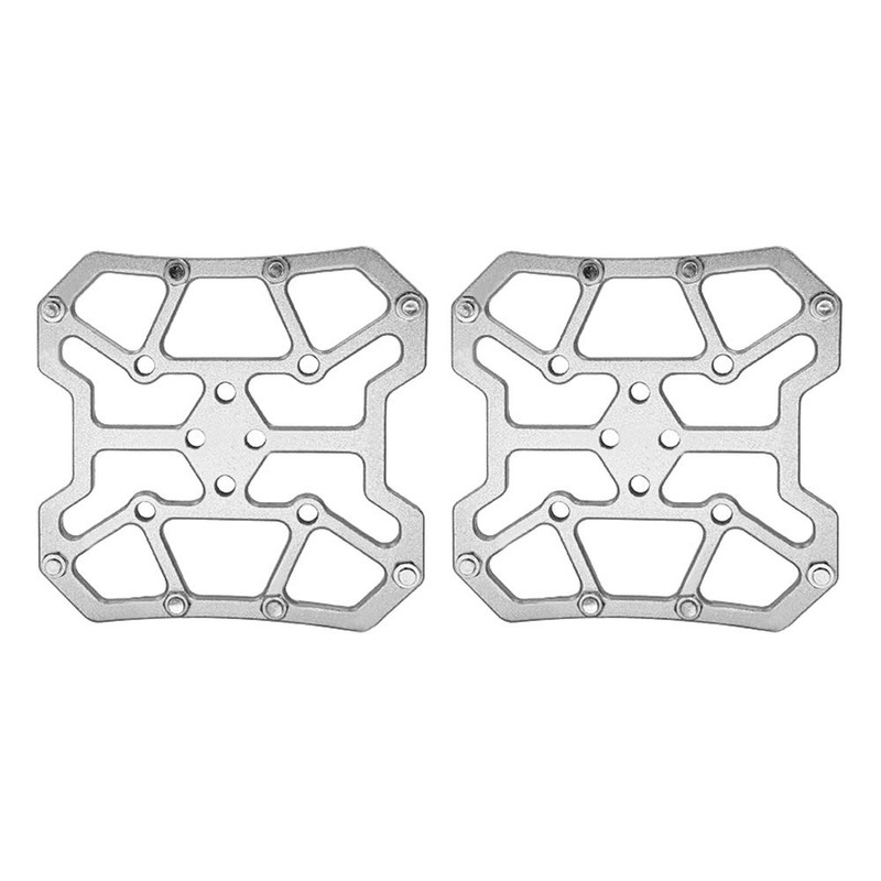 SPD Pedals Aluminum Alloy Clipless Platform Adapter Bicycle Pedals Flat
