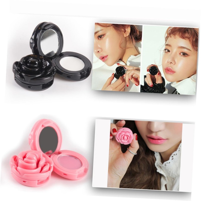 Beavorty 3sets Travel Containers for Creams 10ml Refillable Jar Compact