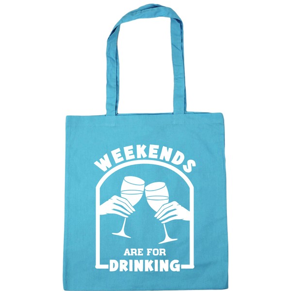 Hippowarehouse Weekends are for drinking wine Tote Shopping Gym Beach