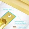 Pocket Door Handles,6 inch Recessed Flush Finger Pulls with Edge
