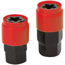 Butzi Chrome Anti Theft Locking Wheel Bolt Nuts & 2 Keys to fit Citroën C3 Picasso (12x1.25 L28)