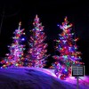 Anycosy 40FT Solar Christmas Lights Outdoor 120 LEDs C6 Christmas