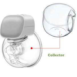 Wearable Breast Pump Collector Accessories Collector Cup Compatible with S9/S10/S12 Wearable Breastpump,180ML/8Oz Collector Replacement(Cup Only)