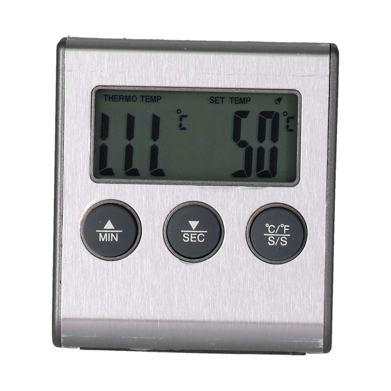 Magnet Design Barbecue Thermometer Food Meat Temperature Meter with Alarm