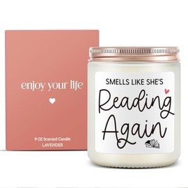 Book Candle, Book Lover Gift, Gifts for Book Lovers Readers Women, Bookish Gifts, Bookworm Gifts, Book Gifts for Book Lovers Scented Candles