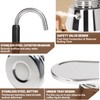 DITOSH 1 Cup Single Tube Moka Pot Stainless Steel Stovetop