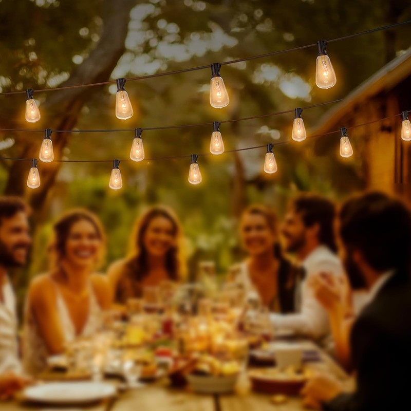 10 Pack ST38 Replacement Bulbs, 5W Edison Bulbs E12 Candelabra