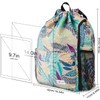 Risefit Drawstring Bag Waterproof Swim Bag Drawstring Gym Backpack Large