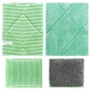 Pack of 6 Bamboo Microfibre Window Cleaning Cloths Reusable Cleaning