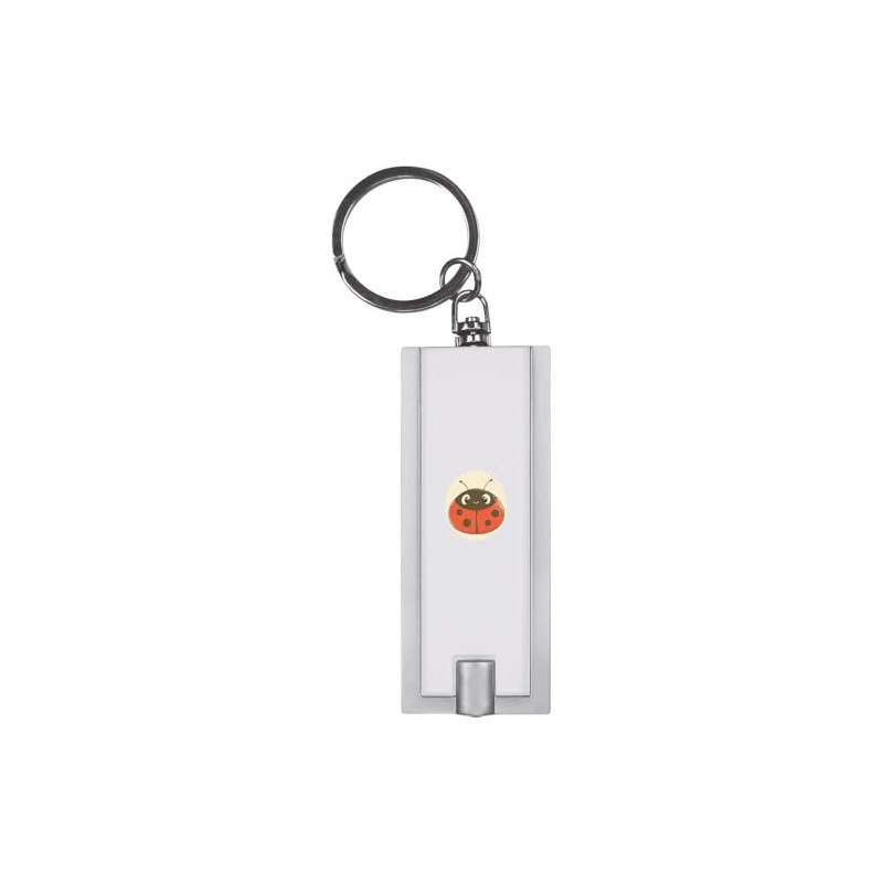 Azeeda 'Cute Ladybug' Keyring LED Torch (KT00039239)