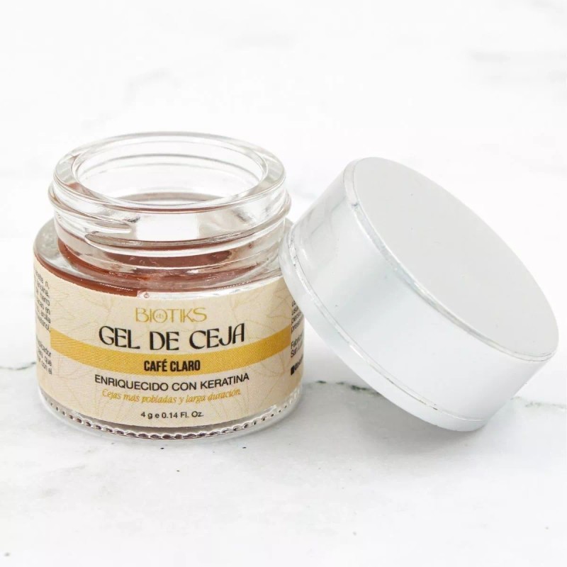 BIOTIKS COSMETICOS Gel Para Ceja Con Pigmento Enriquecido Con Keratina