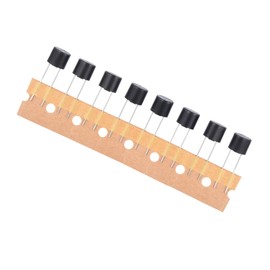 QUARKZMAN T4A 4A 250V Miniature Slow Blow Fuse x 10pcs Round Microelectric Instrument Fuse for Electronic Parts, [Black]
