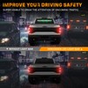 XRIDONSEN 35 inch Traffic Advisor Green White Emergency Light Bar