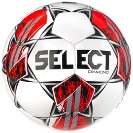 Select Diamond FIFA Basic V23 Ball 120068, Unisex, Football, White/Red/Black, 4
