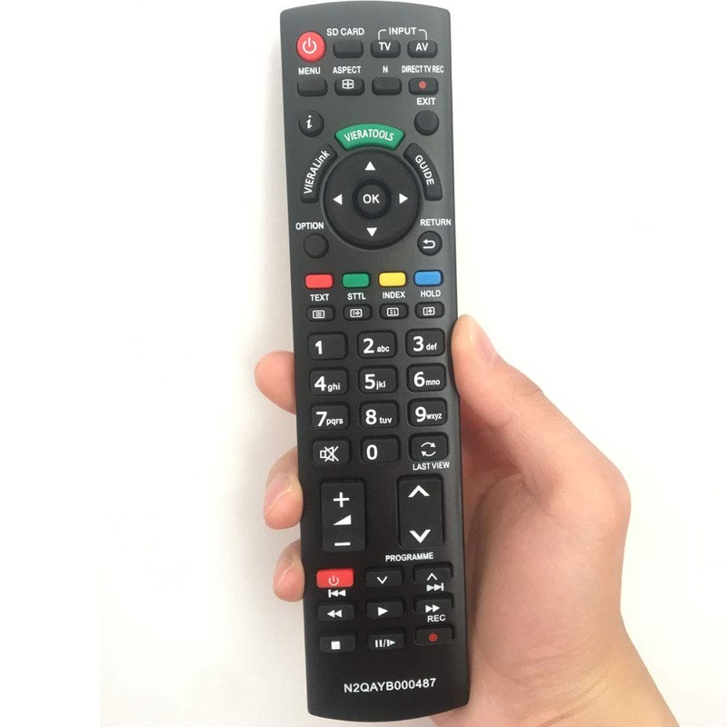 Replacement panasonic tv remote n2qayb000487 for tv remote control panasonic