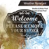 FKNSGR Please Remove Your Shoes Sign With Self Adhesive –