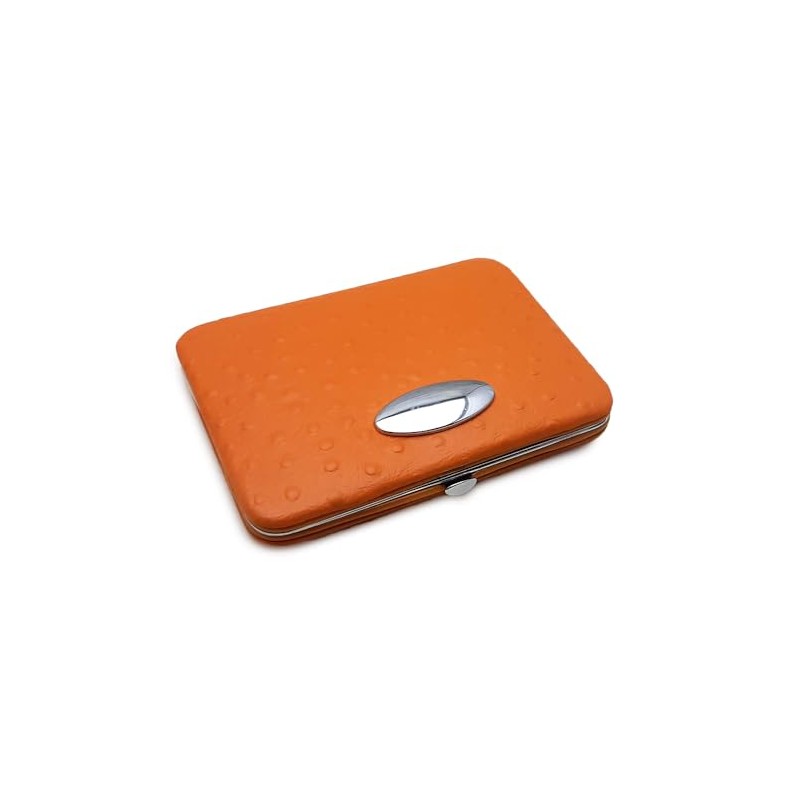 Geneva Manicure Set in Faux Leather Case with 5 Pieces