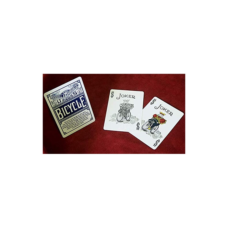 Fahrrad Chastische Spielkarten (blau) Bicycle Chainless Playing Cards (Blue)