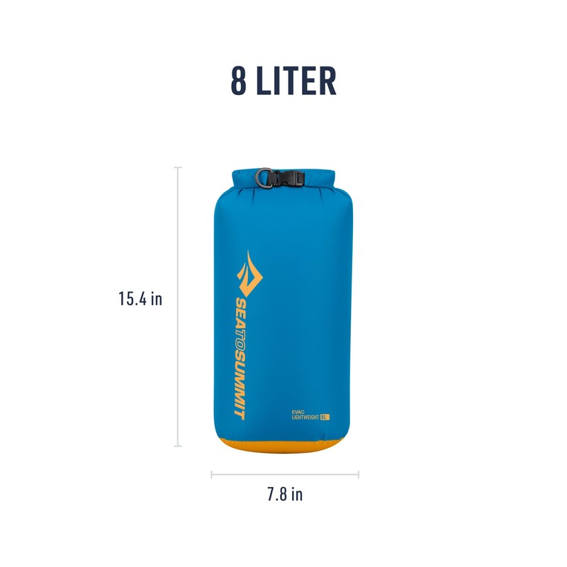 Sea to Summit eVac Dry Bag, Roll-Top Compression Sack, Turkish