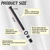 HQPARRTS 15mm to 12mm Fork Thru Axle Conversion Kit Compatible
