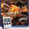 Digital Touchscreen Food Thermometers High Accuracy Waterproof Portable Meat Thermometers