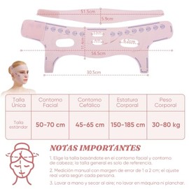 Faja Papada Facial Lifting 2 en 1 (Faja de Rostro y Banda Frontal)