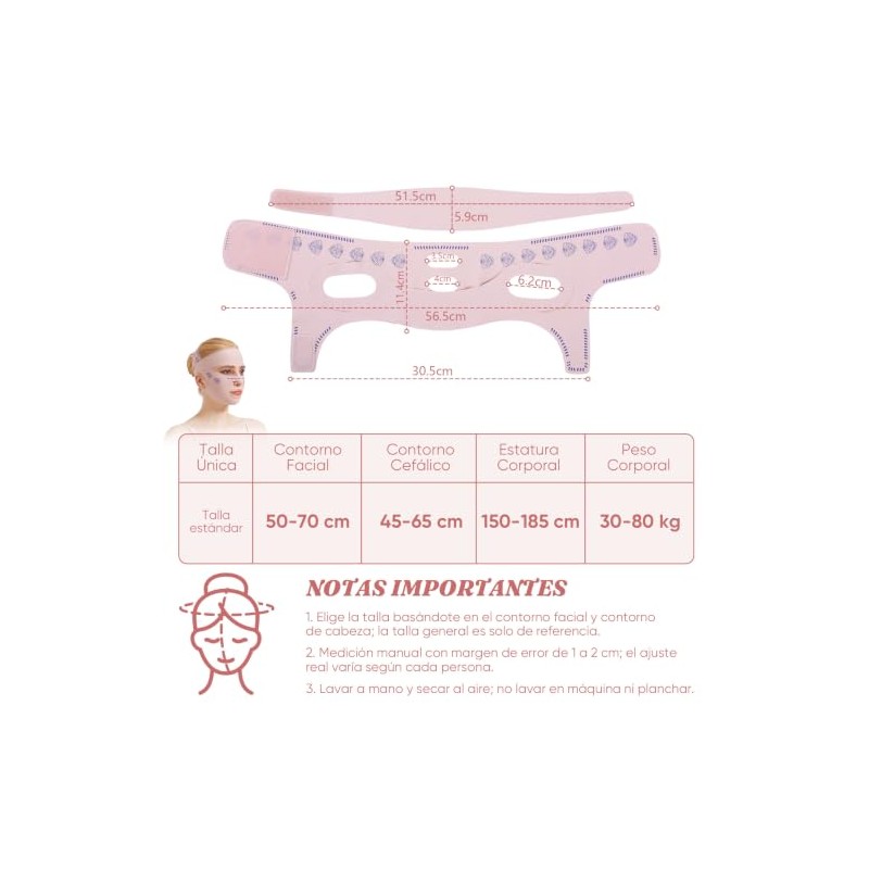 Faja Papada Facial Lifting 2 en 1 (Faja de Rostro