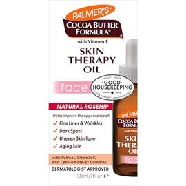 Palmer's Cocoa Butter Formula Skin Therapy Oil Rostro - Aceite de Belleza con Vitamina C, E y una Combinación de 10 Óleos Puros, Rosa Mosqueta. Dermatológicamente Probado, No Comedogénico, 30ml