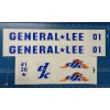 DK 1997 DK General Lee Bmx Decal Set