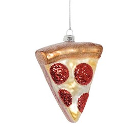 Sass & Belle Pizza Slice Shaped Bauble