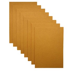 Jtnohx Stiff Felt, 2mm Thick Felt Sheets for Crafts, 20x30cm Hard Felt Fabric Squares for DIY Projects (Brown)