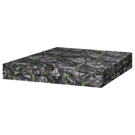 CLOAKMAN Premium Square for In Ground Fire Pit Cover - Waterproof 600D - Leaf-Pattern, 57Wx57Lx7.9H
