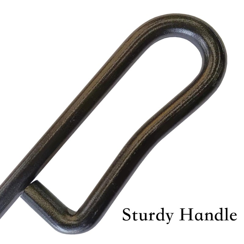 Stecoeico Fire Poker. 40 Inch, Strong & Sturdy and Durable