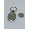 Farbwuselei Key Ring Silver "Beste Mama der Welt" with Heart